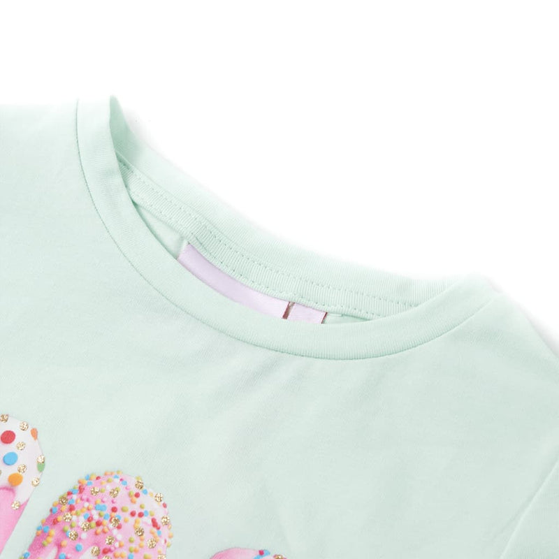 Load image into Gallery viewer, Vidaxl kindershirt 104 lichtmintkleurig
