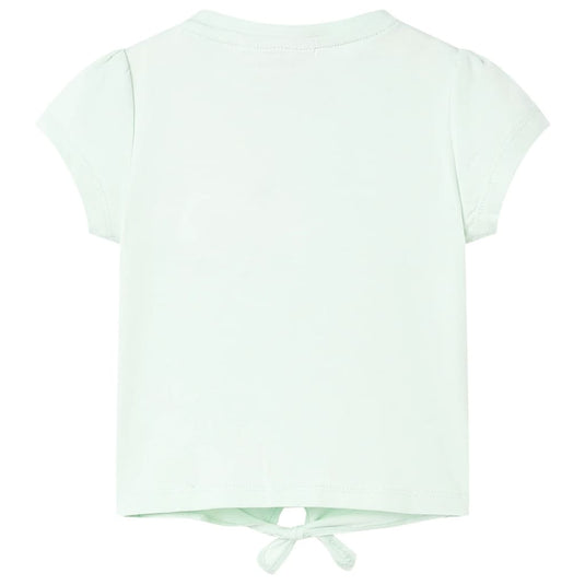 VidaXL Kindershirt 116 lichtmint