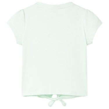Vidaxl kindershirt 128 lichtmint