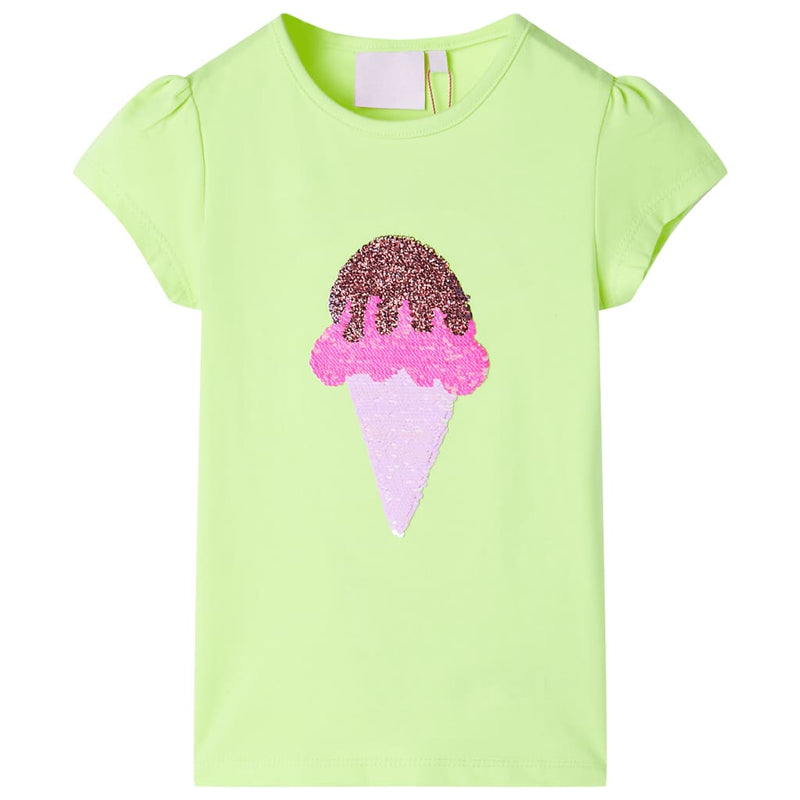 Load image into Gallery viewer, Vidaxl kindershirt 104 neongeel
