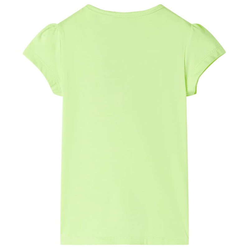 Load image into Gallery viewer, Vidaxl kindershirt 128 neongeel
