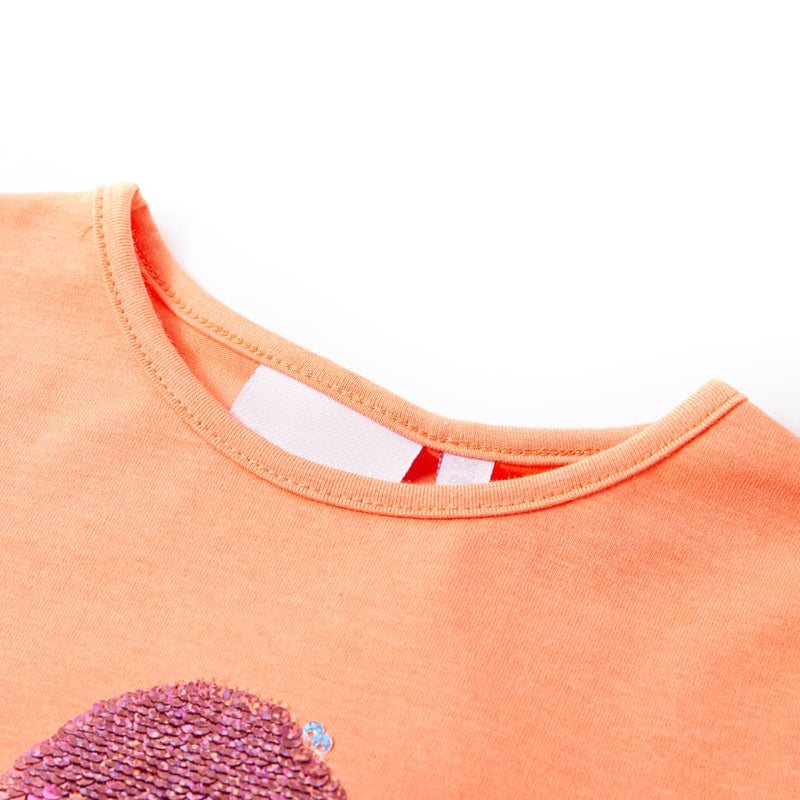 Load image into Gallery viewer, VidaXL Kindershirt 104 neonoranje
