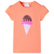 Vidaxl kindershirt 116 neonoranje