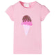 Vidaxl kindershirt 92 felroze