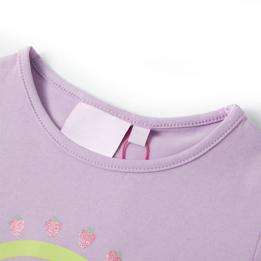VidaXL Kindershirt 128 lila