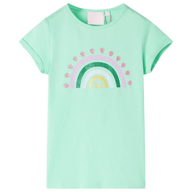 Vidaxl kindershirt 92 felgroen
