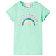 Vidaxl kindershirt 104 felgroen