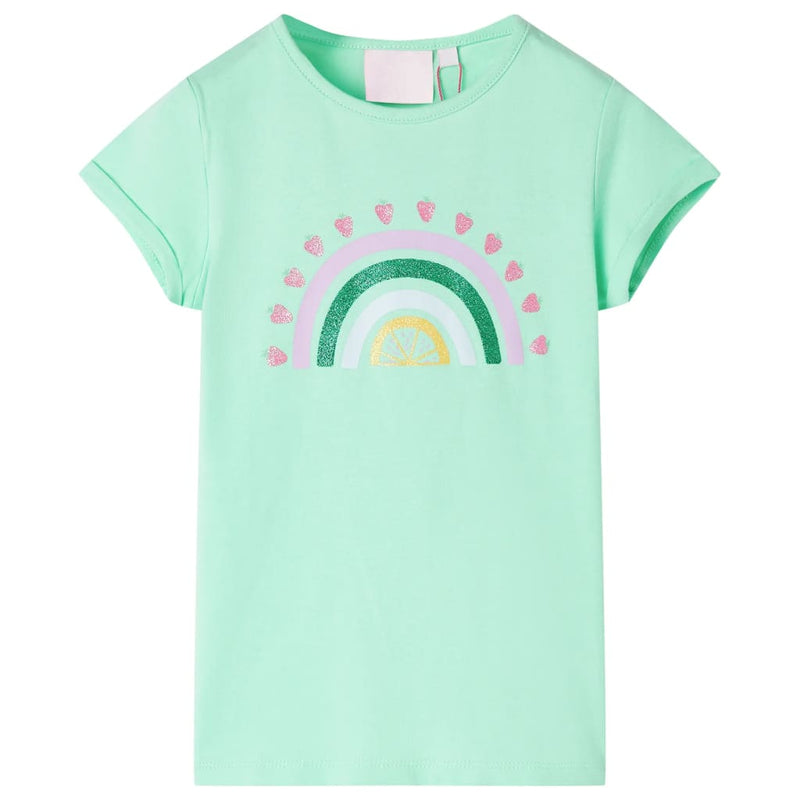 Load image into Gallery viewer, Vidaxl kindershirt 128 felgroen
