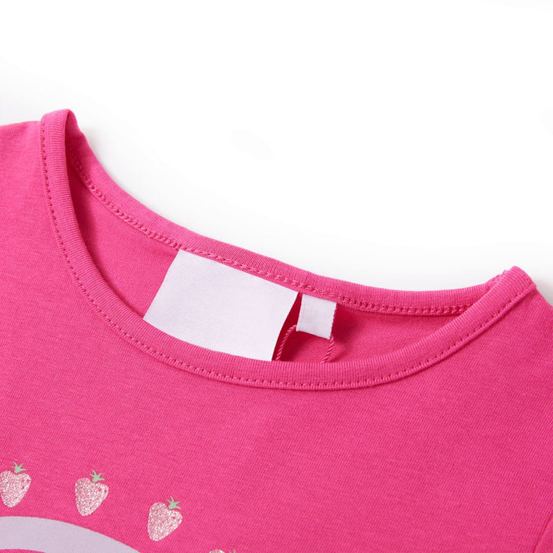 Load image into Gallery viewer, Vidaxl kindershirt 92 donkerroze
