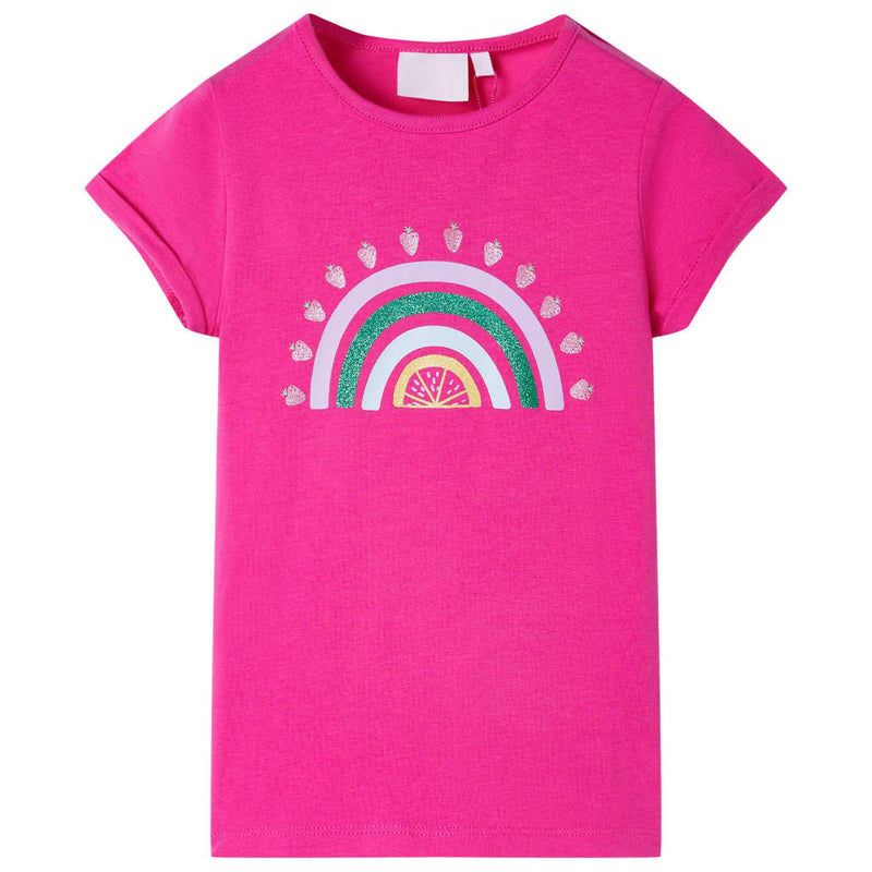 Load image into Gallery viewer, Vidaxl kindershirt 116 donkerroze
