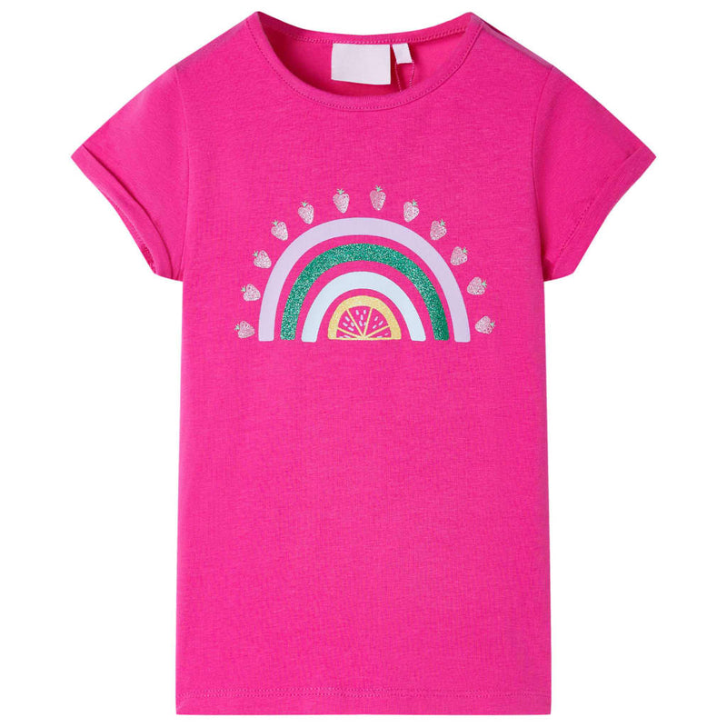 Load image into Gallery viewer, VidaXL Kindershirt 140 donkerroze

