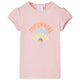 VidaXL Kindershirt 104 lichtroze
