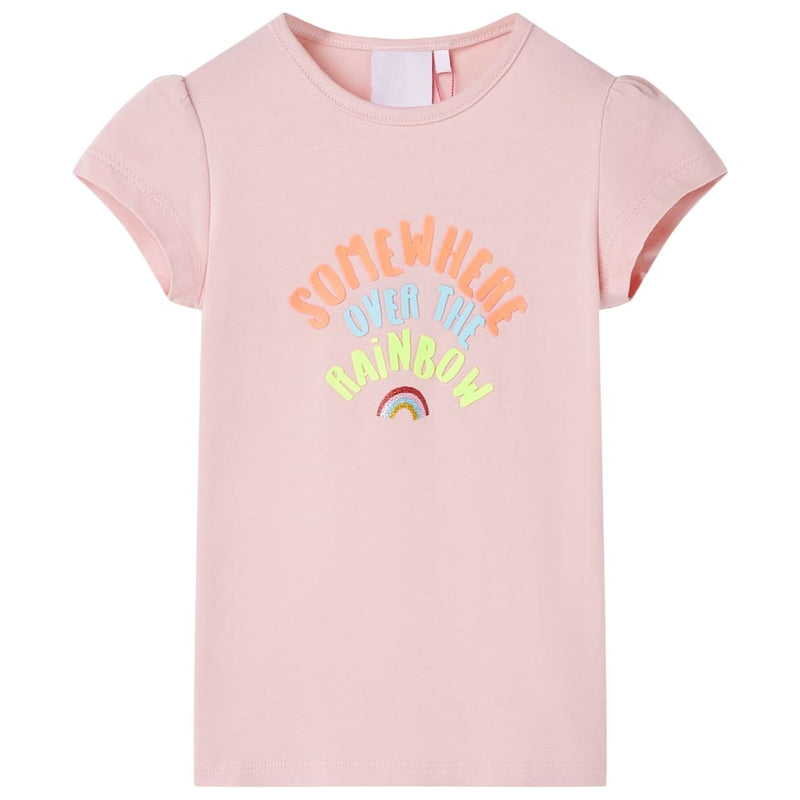 Load image into Gallery viewer, VidaXL Kindershirt 116 lichtroze
