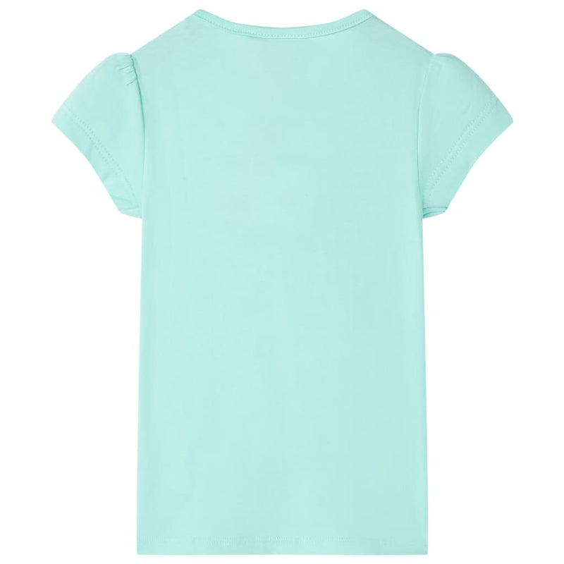 Load image into Gallery viewer, VidaXL Kindershirt 104 lichtzeeblauw
