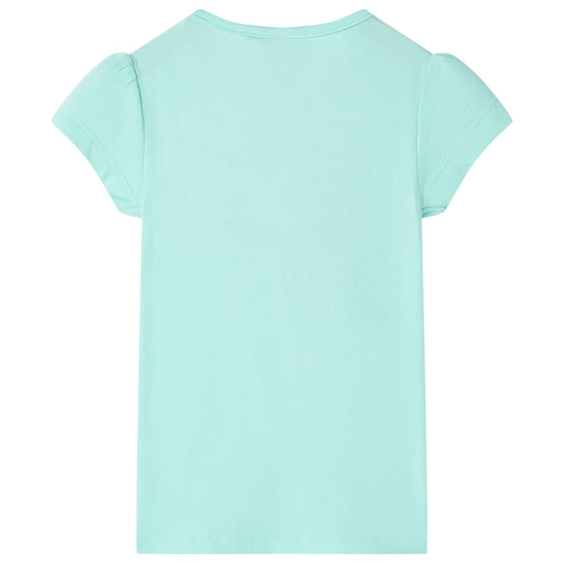 Load image into Gallery viewer, VidaXL Kindershirt 116 lichtzeeblauw
