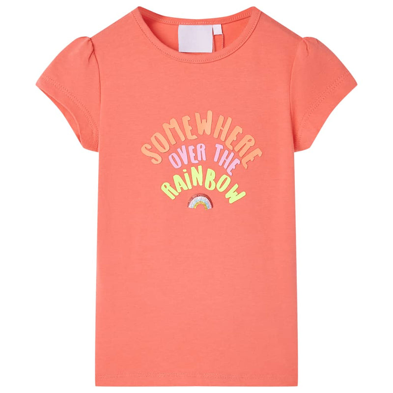 Load image into Gallery viewer, VidaXL Kindershirt 116 koraalkleurig
