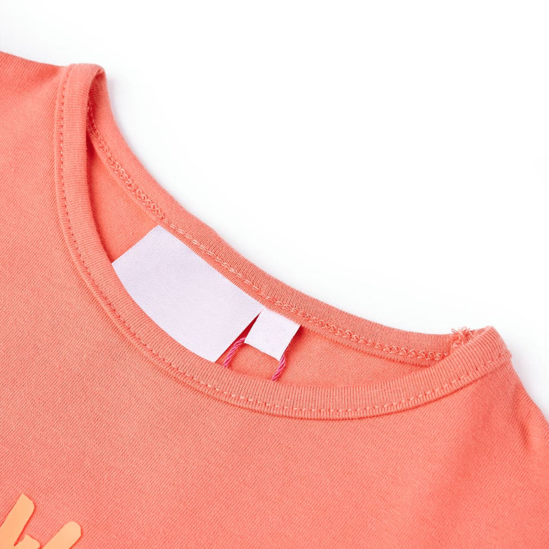 Load image into Gallery viewer, VidaXL Kindershirt 116 koraalkleurig
