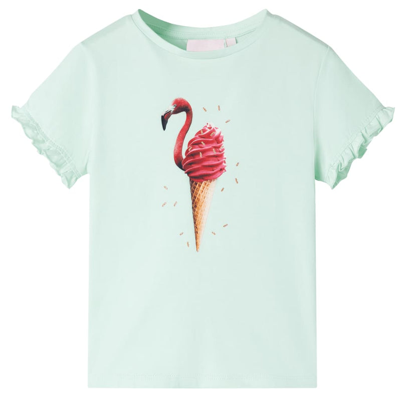 Load image into Gallery viewer, VidaXL Kindershirt 116 lichtmint
