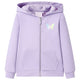 VidaXL Kindervest met capuchon 116 lila