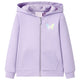 VidaXL Kindervest met capuchon 128 lila