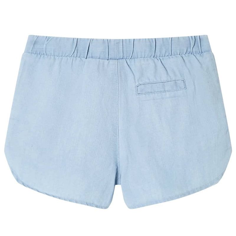 Load image into Gallery viewer, VidaXL Kindershorts 116 zachtdenimblauw
