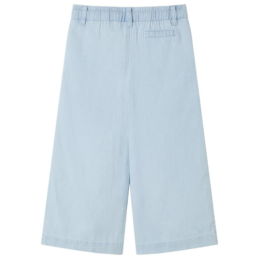Vidaxl kinderbroek 104 zachtdenimblauw