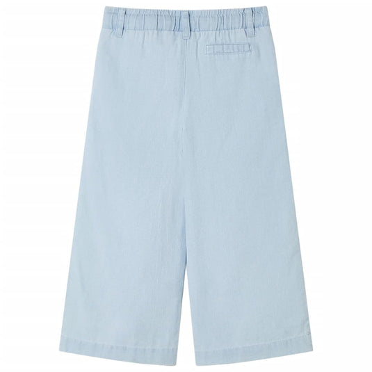 Vidaxl kinderbroek 116 zachtdenimblauw