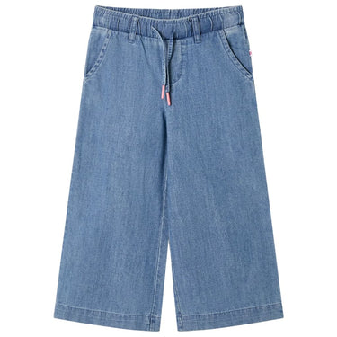 Vidaxl kinderbroek 92 denimblauw