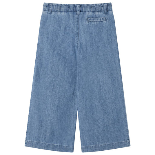 Vidaxl kinderbroek 92 denimblauw