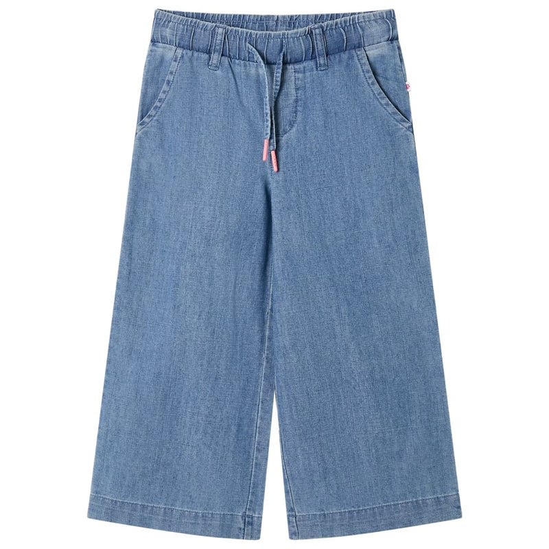 Load image into Gallery viewer, Vidaxl kinderbroek 104 denimblauw
