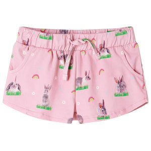 VidaXL Kindershorts met trekkoord 116 lichtroze