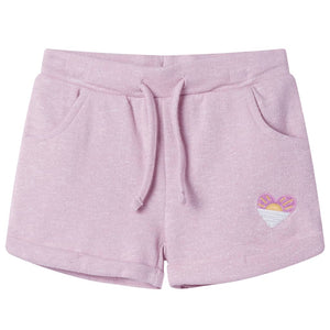 Vidaxl kindershorts met trekkoord 140 gemengd lila