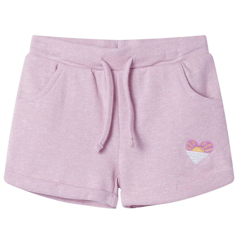 Load image into Gallery viewer, Vidaxl kindershorts met trekkoord 140 gemengd lila
