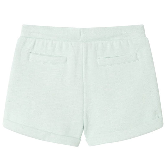 Vidaxl kindershorts met trekkoord 116 gemengd lichtmintkleurig