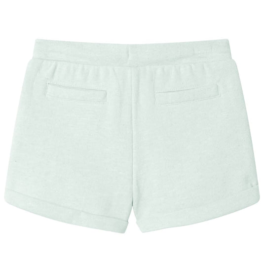 Vidaxl kindershorts met trekkoord 140 gemengd lichtmintkleurig
