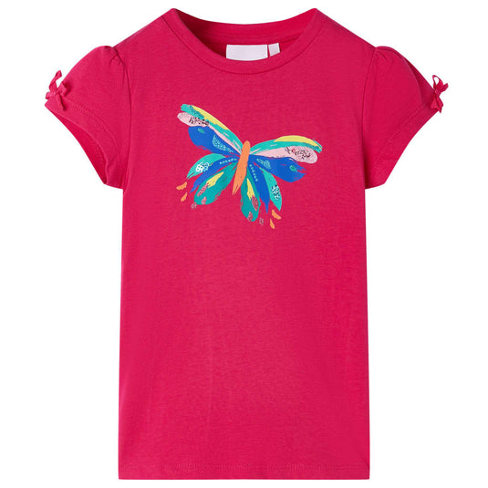 Vidaxl kindershirt 140 felroze