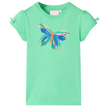 Vidaxl kindershirt 104 lichtgroen