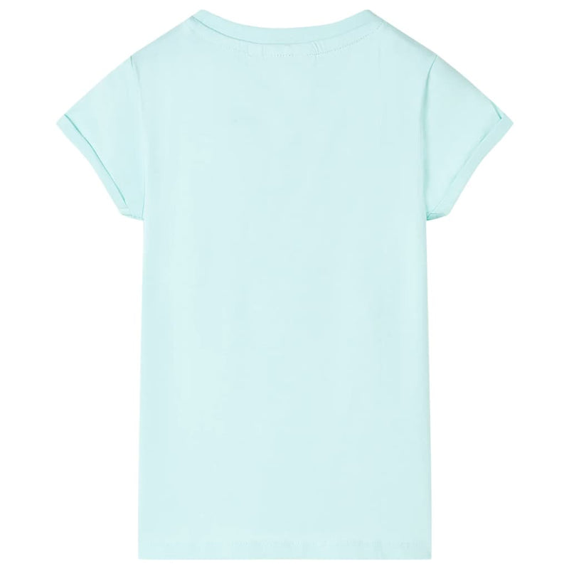 Load image into Gallery viewer, Vidaxl kindershirt 128 lichtzeeblauw
