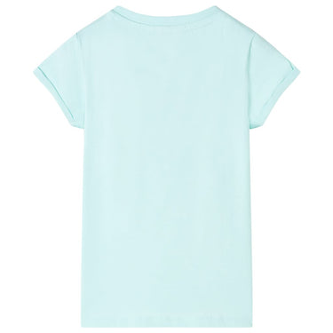 Vidaxl kindershirt 140 lichtzeeblauw