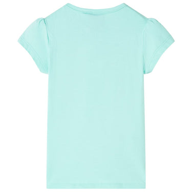 Vidaxl kindershirt 128 lichtmint