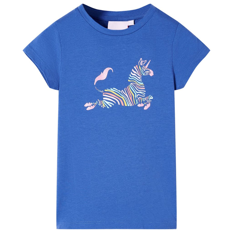 Load image into Gallery viewer, Vidaxl kindershirt 128 kobaltblauw

