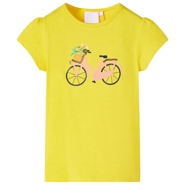 Vidaxl kindershirt 128 geel