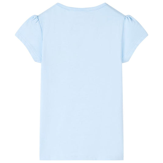 Vidaxl kindershirt 140 lichtblauw