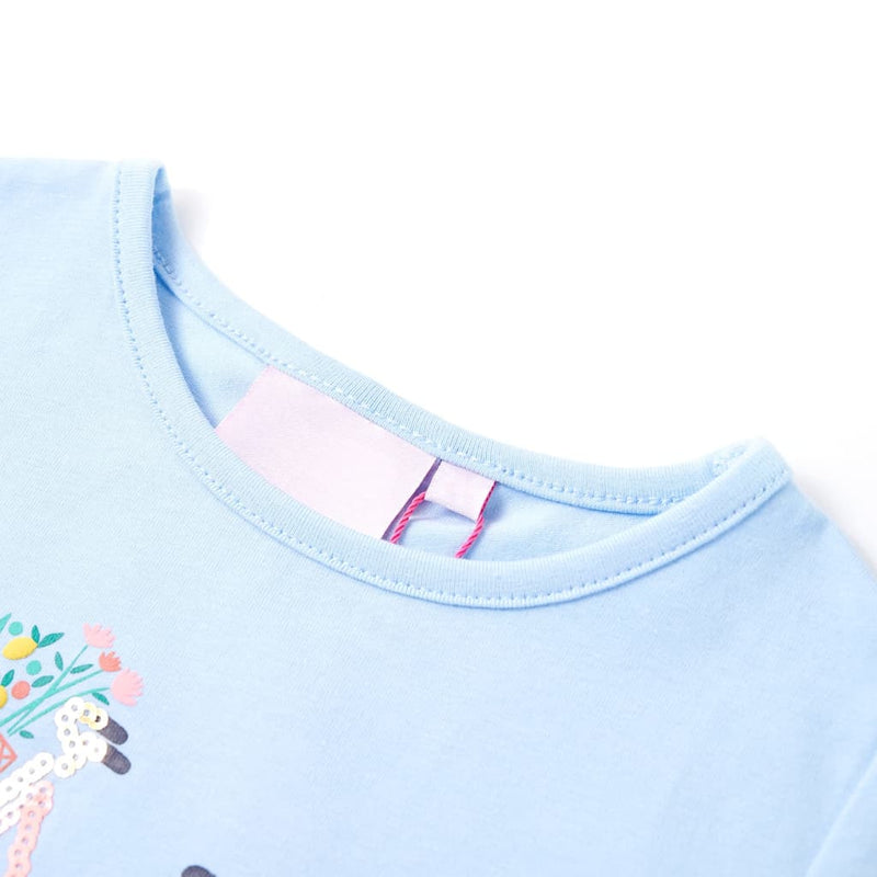 Load image into Gallery viewer, Vidaxl kindershirt 140 lichtblauw
