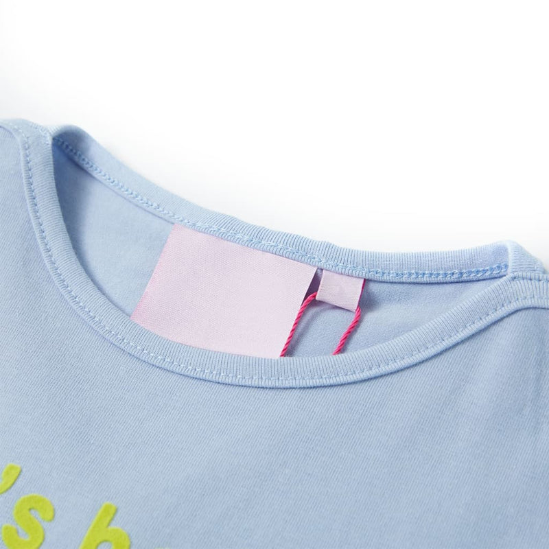 Load image into Gallery viewer, Vidaxl kindershirt 92 lichtblauw
