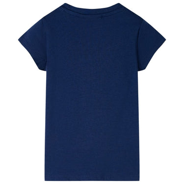Vidaxl kindershirt 140 marineblauw