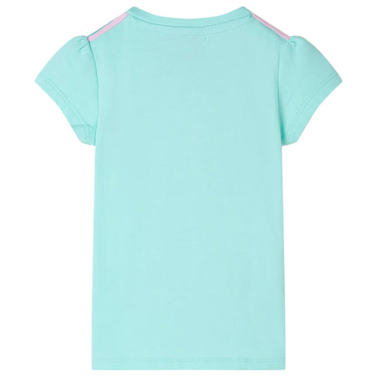Vidaxl kindershirt 104 lichtmintkleurig