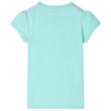 Vidaxl kindershirt 140 lichtmint
