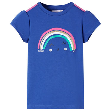 Vidaxl kindershirt 116 kobaltblauw