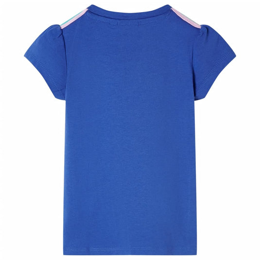 Vidaxl kindershirt 128 kobaltblauw
